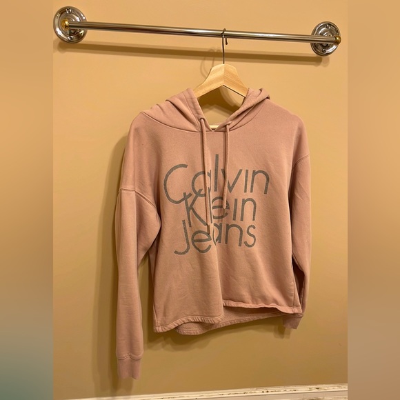 Calvin Klein Jean Pink Hoodie - Picture 1 of 1